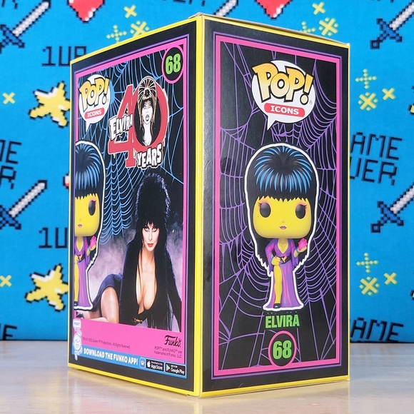 Funko PoP Icons Elvira 40 Years #68 Special Edition Collectible - Picture 3 of 11